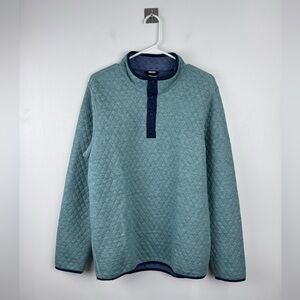 Marine Layer Men Corbet Reversible Pullover Size Medium